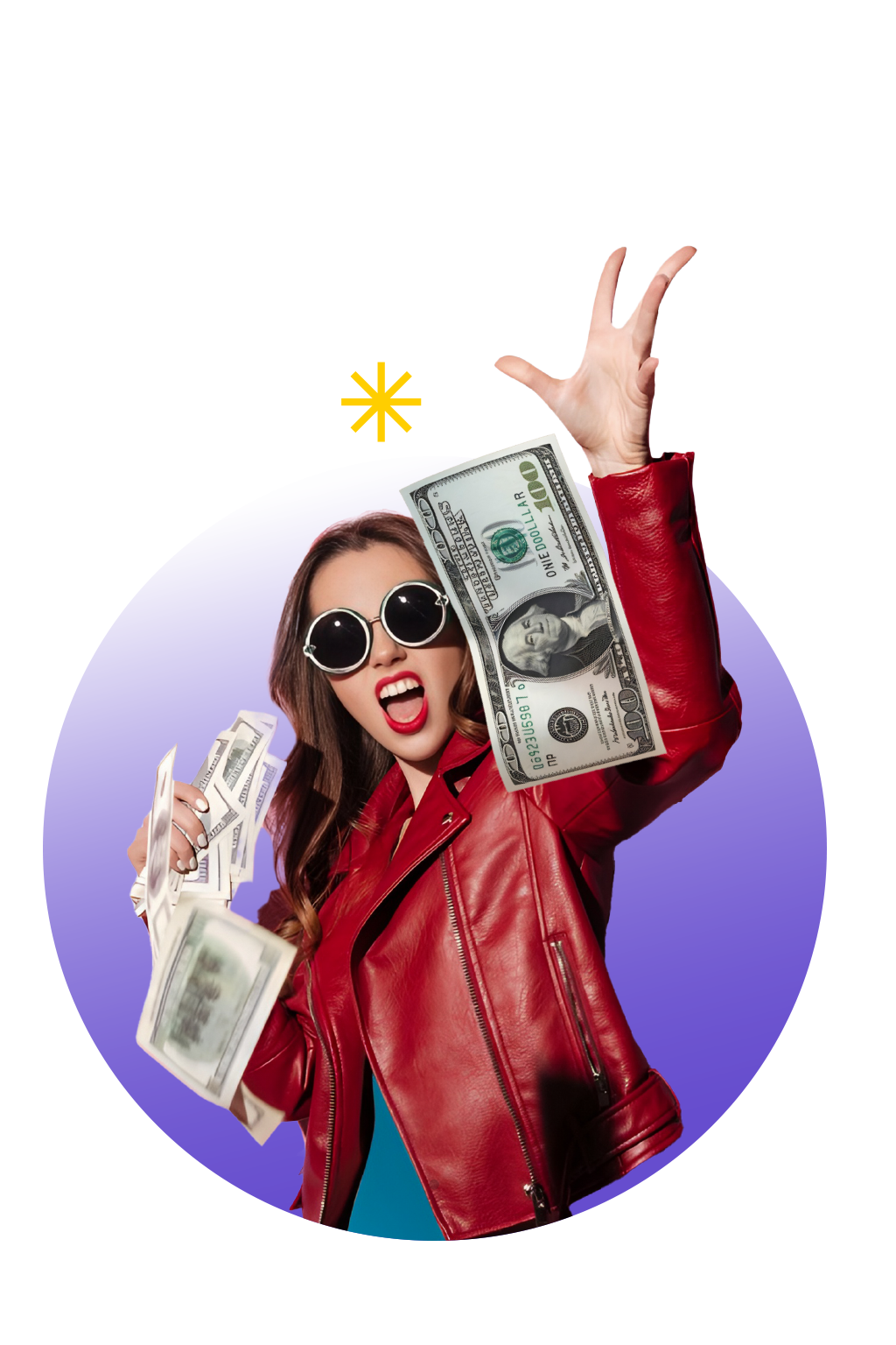 Creator celebrating deals